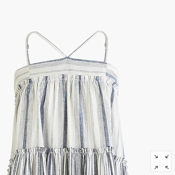 J. Crew Chambray Cover-up Dress In Stripe - Picture 4 of 16